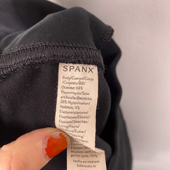 Spanx The Perfect Pant Ankle Jogger Black Ponte Small - Picture 8 of 8